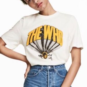 The Who - band tee - H&M - Size M